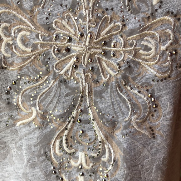 EUC Maurices Lace N Gems Tank Top - Picture 6 of 8